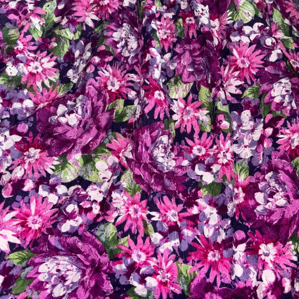 Gymboree Purple Floral Girls Dress